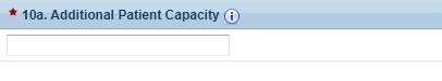 Question 10a - Additional Patient Capacity