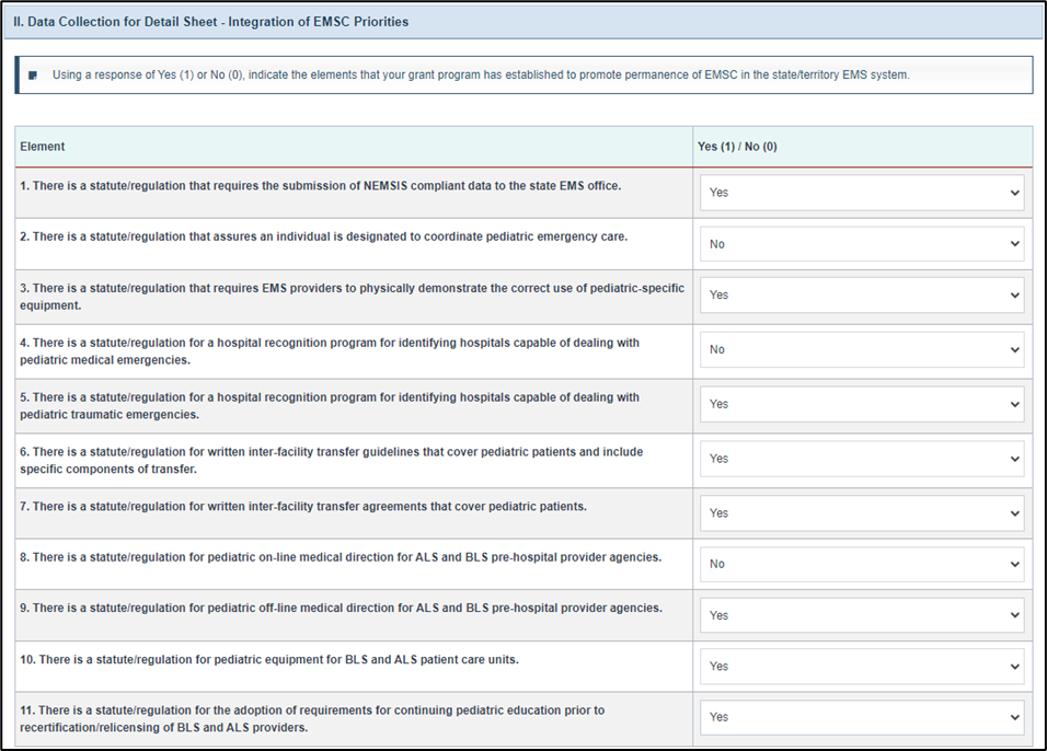Screenshot of section 2