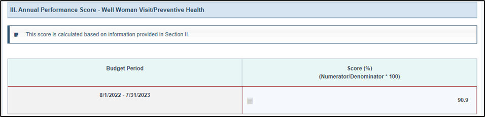 screenshot of Section 3