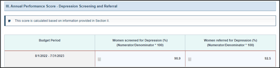 screenshot of section 3