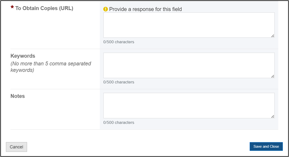 Web based products required fields 2 Screenshot of Web based products required fields 2