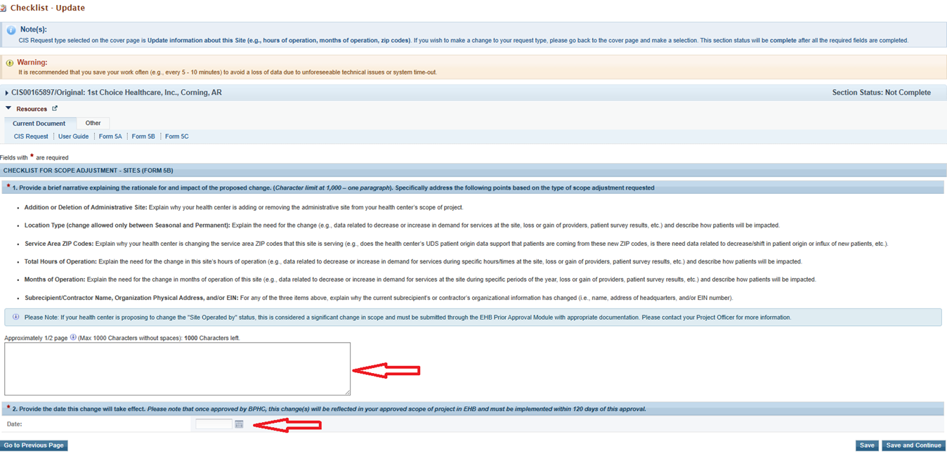 screenshot change details page 
