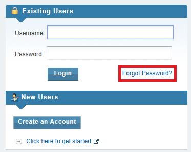 Forgot Password Linkon Login Page