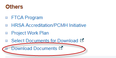 Download Documents link circled in Others section